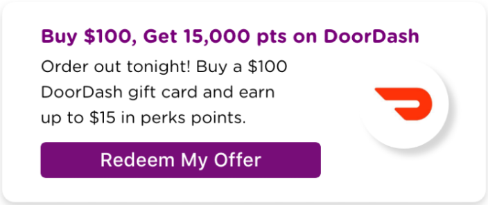 Bitmo DoorDash 15,000 bonus points
