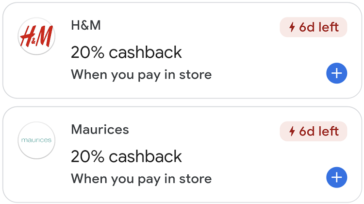 Google Pay 20% cashback