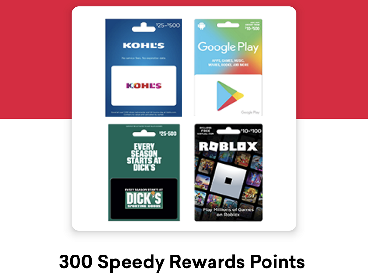 Speedway Gift Card Deals For 2021 Google Play Xbox Kohl S Dick S Sporting Goods More Gc Galore - kohls roblox gift card