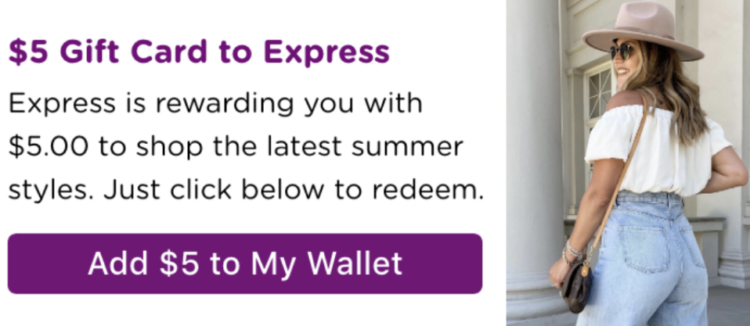 Bitmo Express free $5 gift card