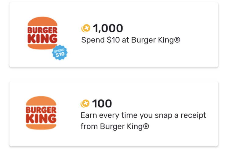 Fetch Rewards Burger King