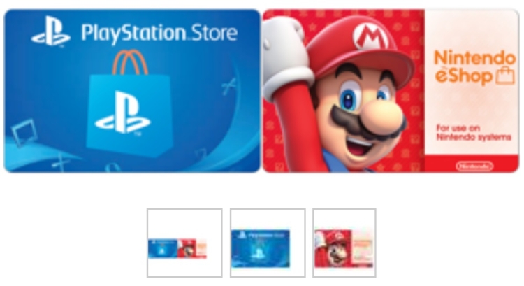 Newegg PlayStation Store Nintendo eShop