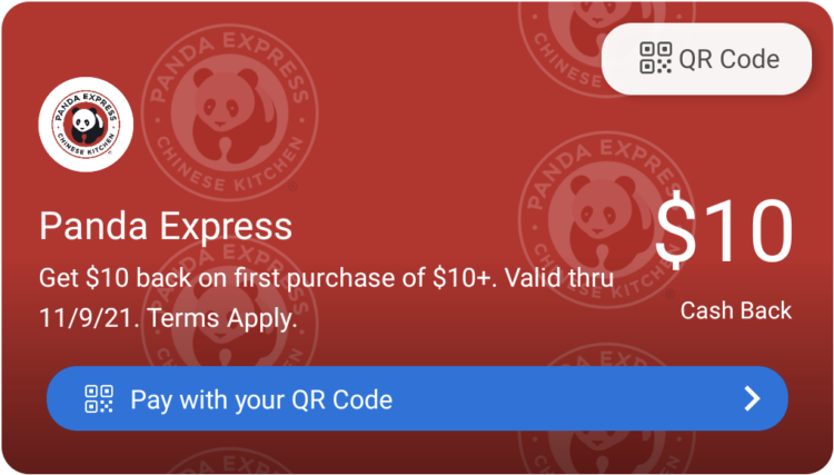 Venmo Panda Express