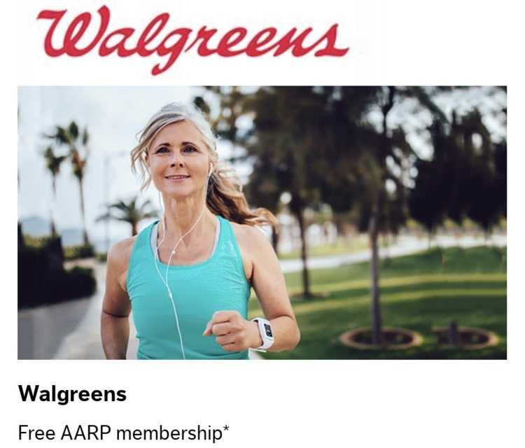 Walgreens AARP free membership