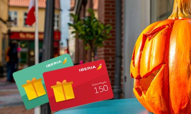 Iberia Gift Card Promotion Halloween