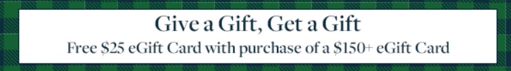 Brooks Brothers Gift Card Promotion