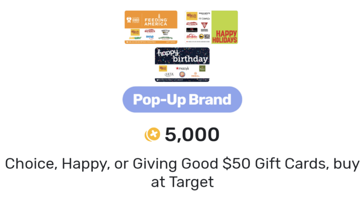 Fetch Rewards Target Happy Choice Giving Good