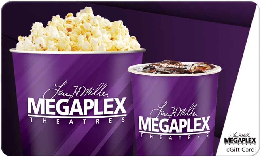 Megaplex Theatres Buy 25 Gift Cards & Get 5 Bonus Cards Free Gift