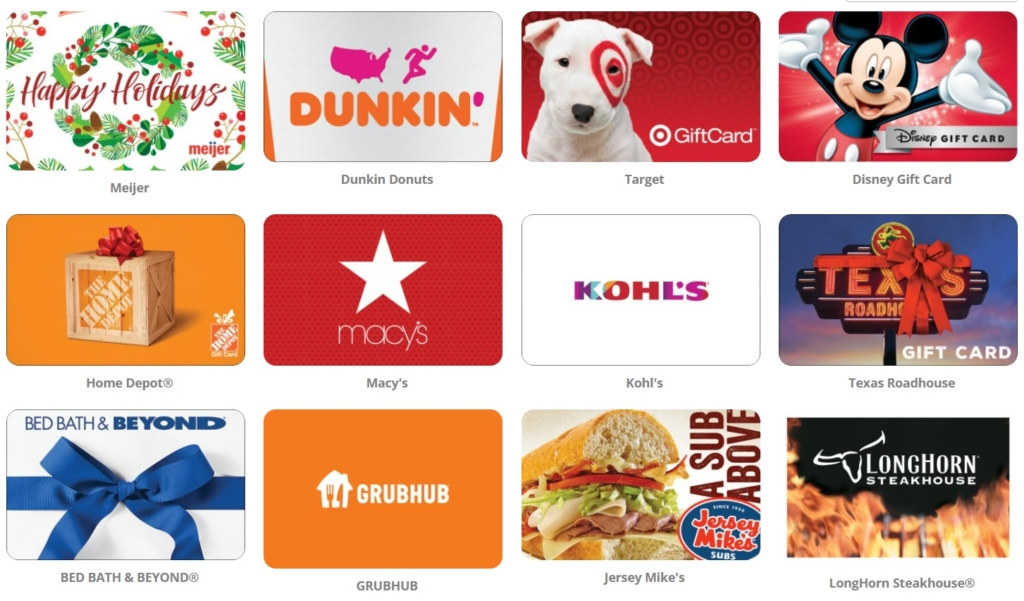 Meijer Now Selling Third Party Gift Cards Online (Processed By