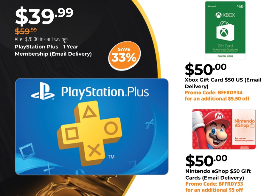 Meijer Black Friday 2021 Deals Include Games, PlayStation Plus