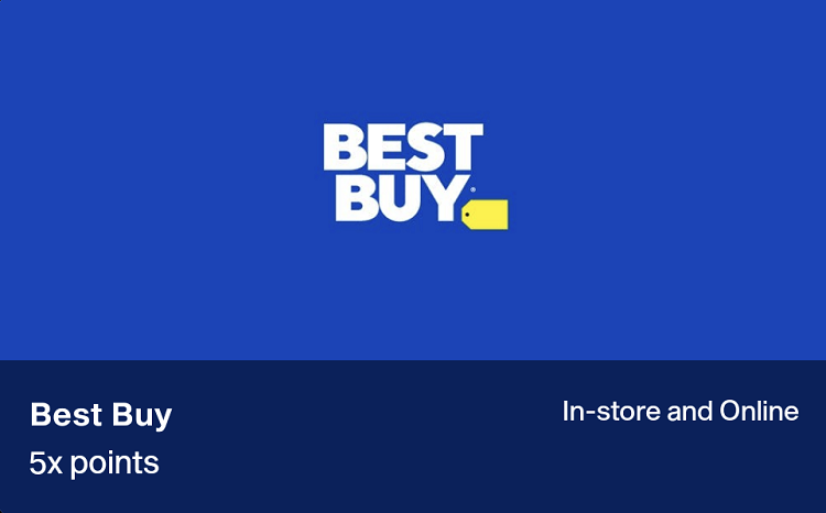 Point debit card Best Buy 5x