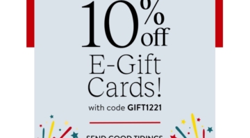 Burpee Gardens 10% Off eGift Cards Promo Code GIFT1221