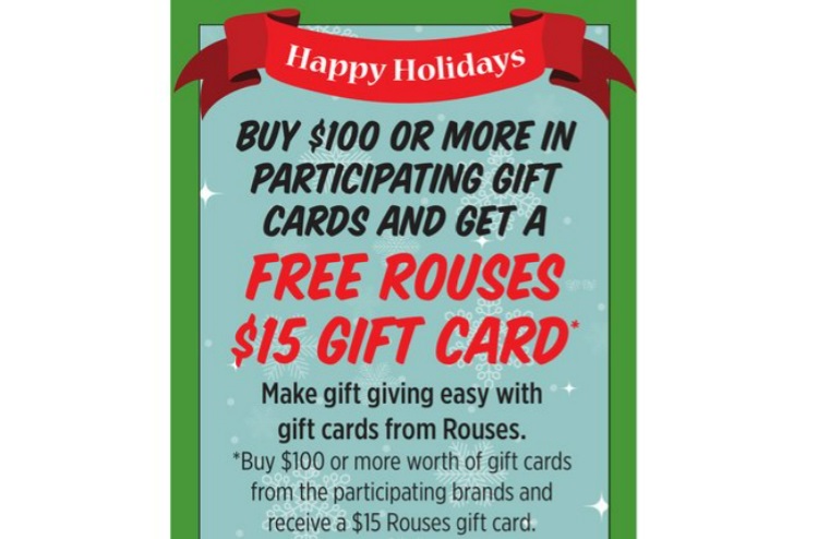 Rouses Markets Gift Card Deal 12.02.21