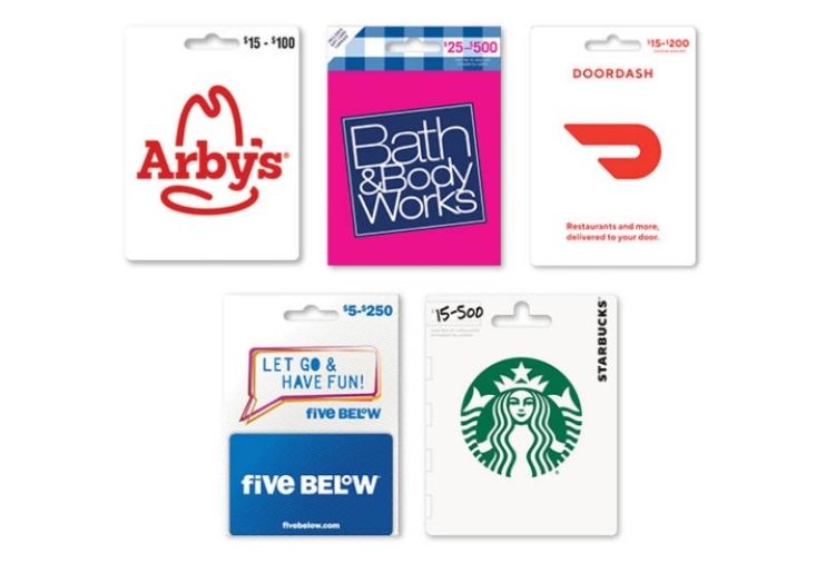 Five Below Gift Card, $15, Gift Cards