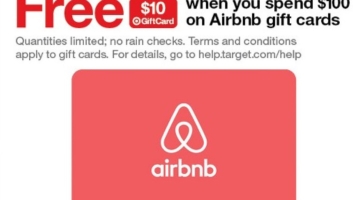 Target Airbnb Gift Card Promotion 12.05.21