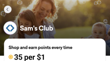 Drop app Sam's Club card-linked offer 35x 3.5%