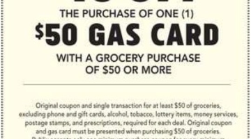 Publix gas gift card