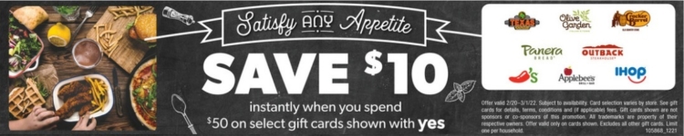 Family Fare gift card deals 02.20.22.