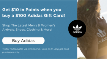 Bitmo Adidas 100x Perk Points