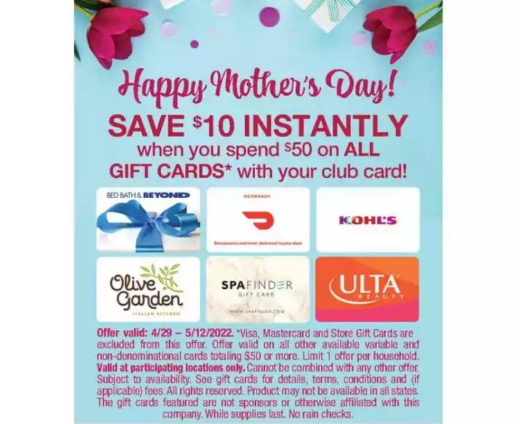 Foodtown gift card deal 04.29.22