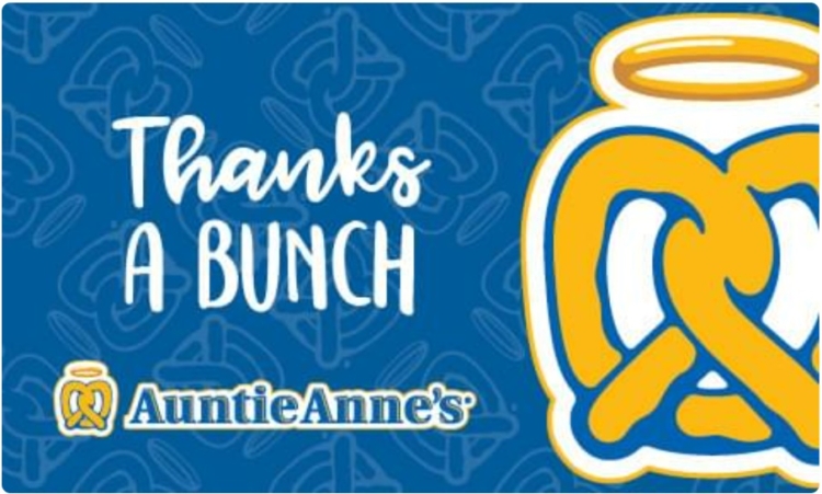 Auntie Anne's Gift Card