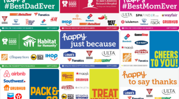 Happy, Choice & Giving Good Gift Cards Featured Image 2022