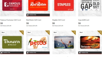 AARP Rewards 20% Off Gift Cards August 2022