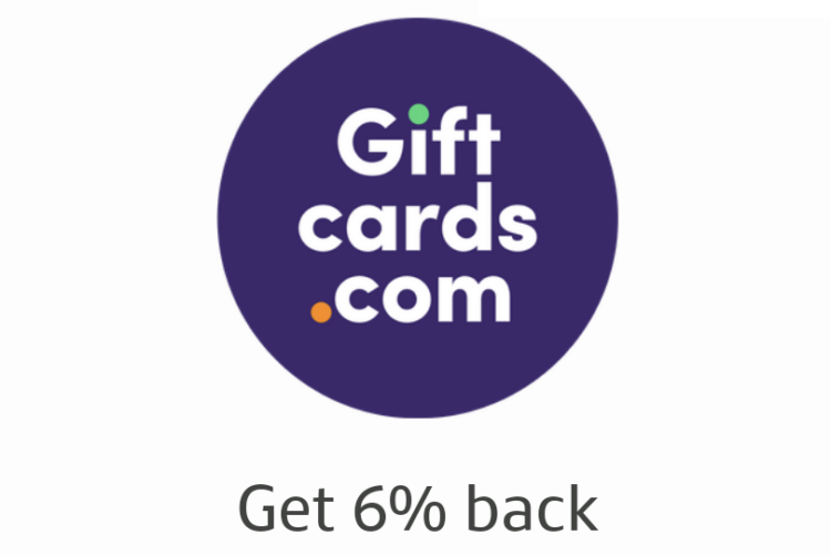 Capital One Shopping Giftcardsdotcom 6% cashback