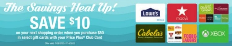 ShopRite gift card deal 07.08.22.
