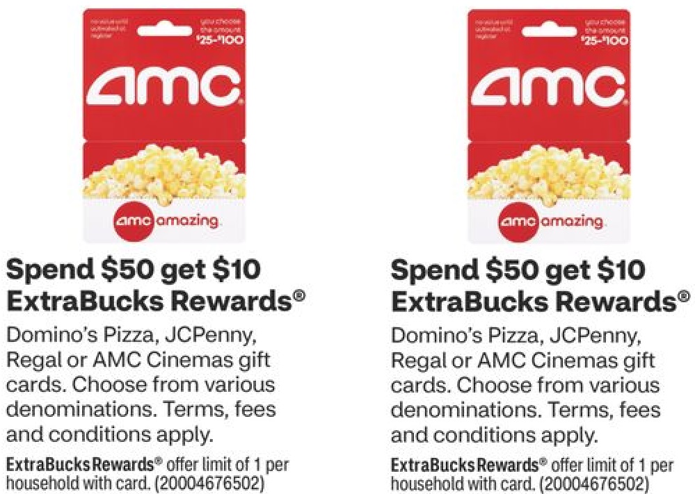 (EXPIRED) CVS Buy 50 Select Gift Cards & Get 10 ExtraBucks Rewards