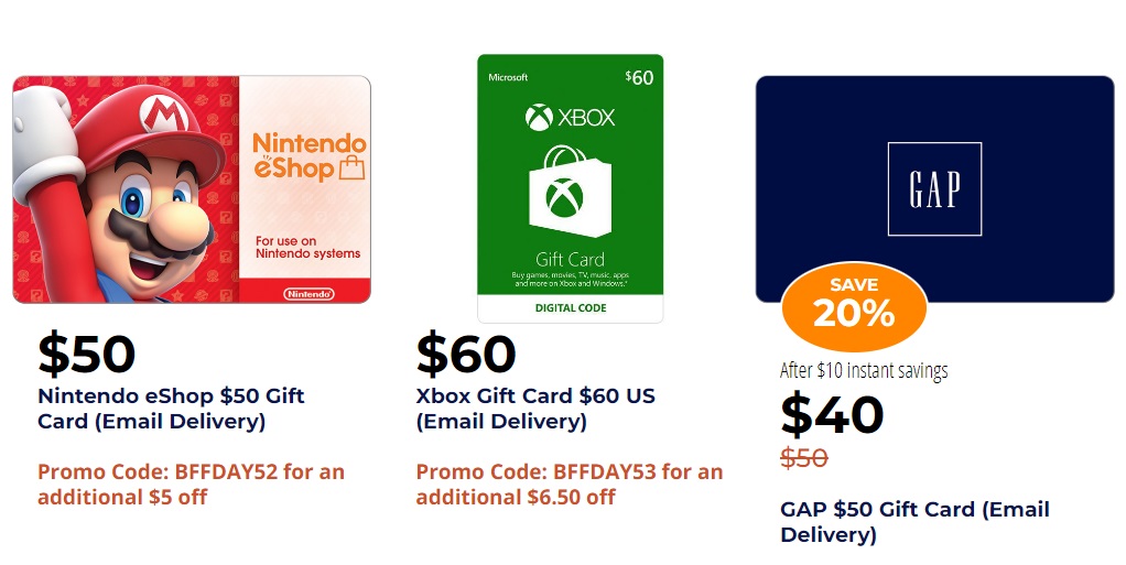 Nintendo eShop $50 Gift Card (Email Delivery)