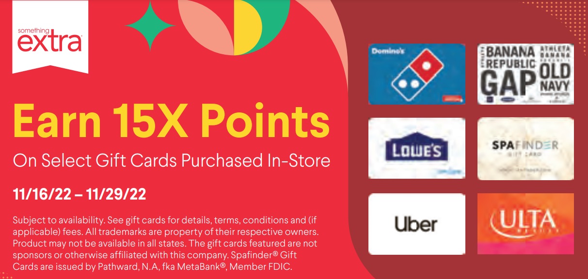 (EXPIRED) Raley's/Bel Air/Nob Hill Foods Earn 15x Points On Select