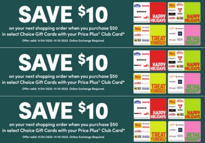 (EXPIRED) ShopRite: Buy $50 Select Choice Gift Cards & Get $10 Off Next ...