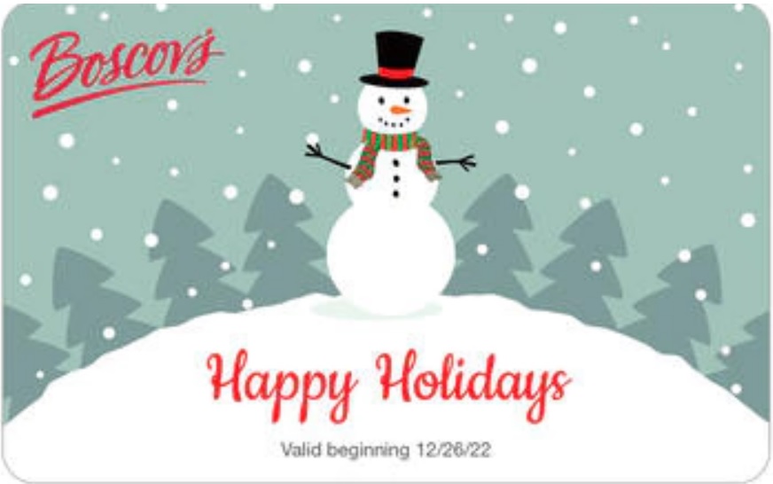 (EXPIRED) Boscov's Save 15 On Boscov's Gift Cards (Ends 12/18/22