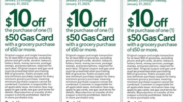 Publix gas gift card deal 01.25.23