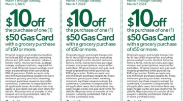 Publix gas gift card deal 03.01.23