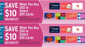 Brookshire's gift card deal 02.08.23