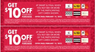 Smart & Final gift card deal 02.08.23