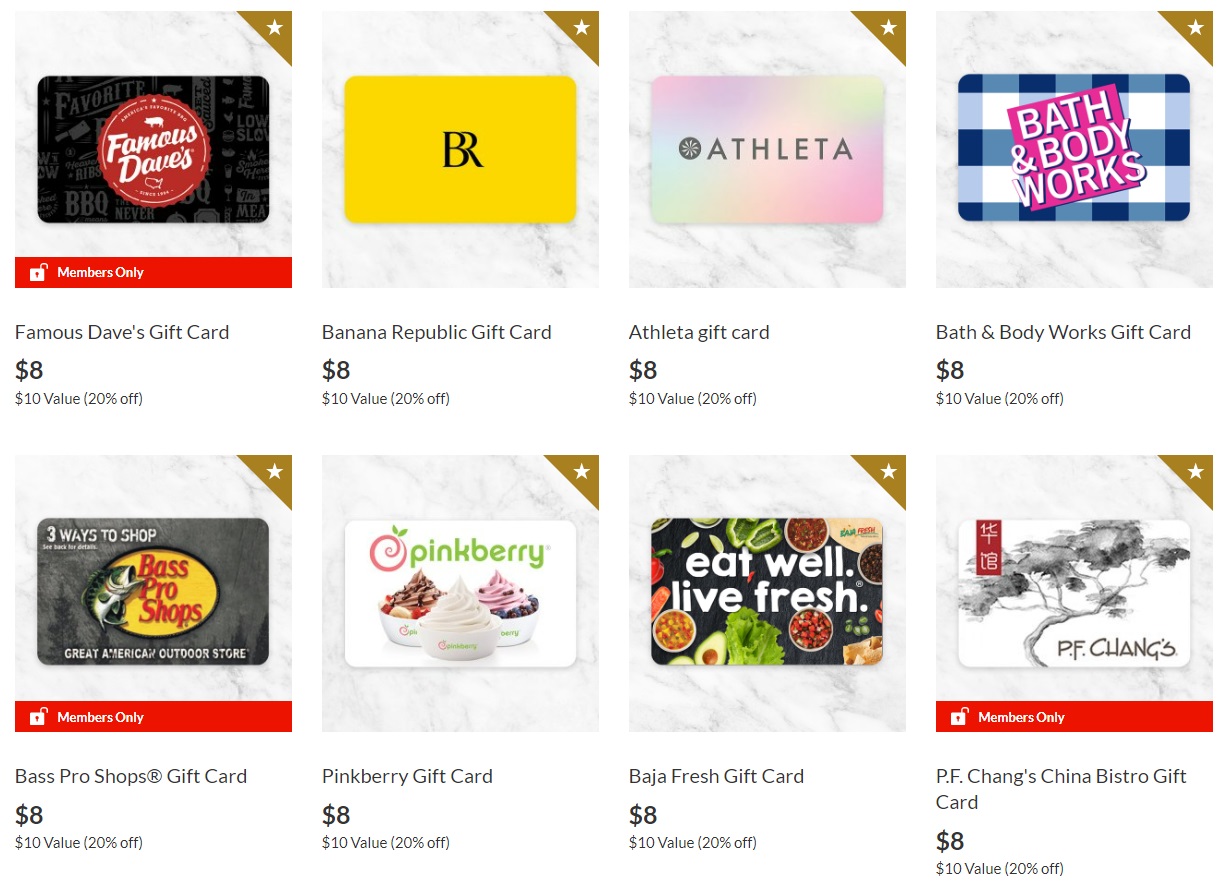 Remember To Use Up Your AARP Rewards Allowance Gift Cards Galore