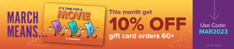 Fandango promo code MAR2023
