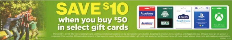 Food City gift card deal 03.01.23.