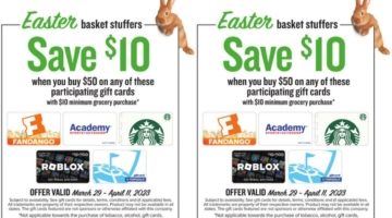 Food Lion gift card deal 04.05.23