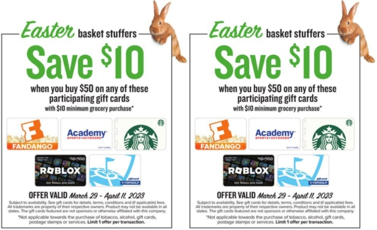 Food Lion gift card deal 04.05.23