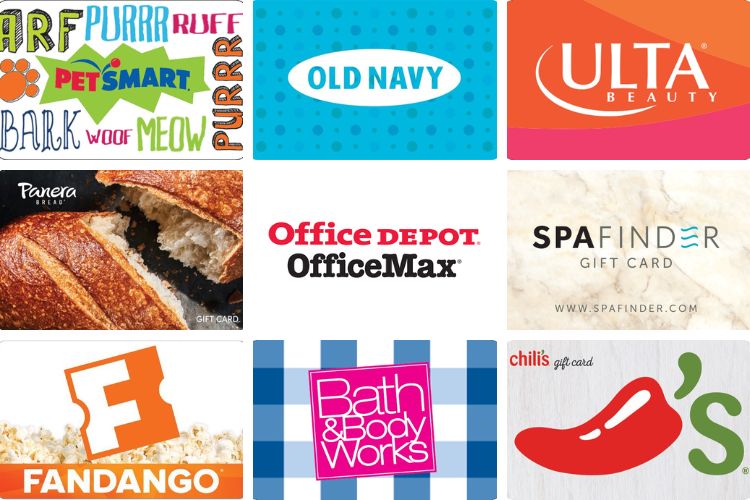 Office Depot/OfficeMax: Buy $100 Select Gift Cards For $85 (PetSmart, Bath  & Body Works, Ulta & More) - Gift Cards Galore