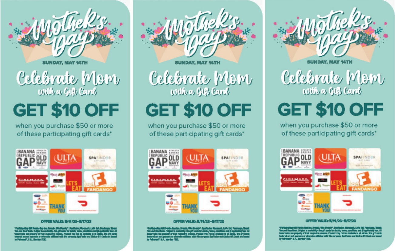 (EXPIRED) Big Y Buy 50 Select Gift Cards For 40 (Choice, DoorDash