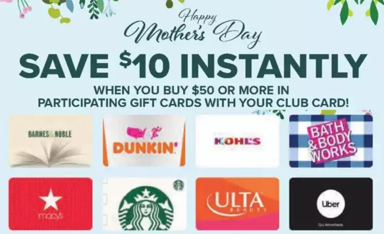 Foodtown gift card deal 05.05.23