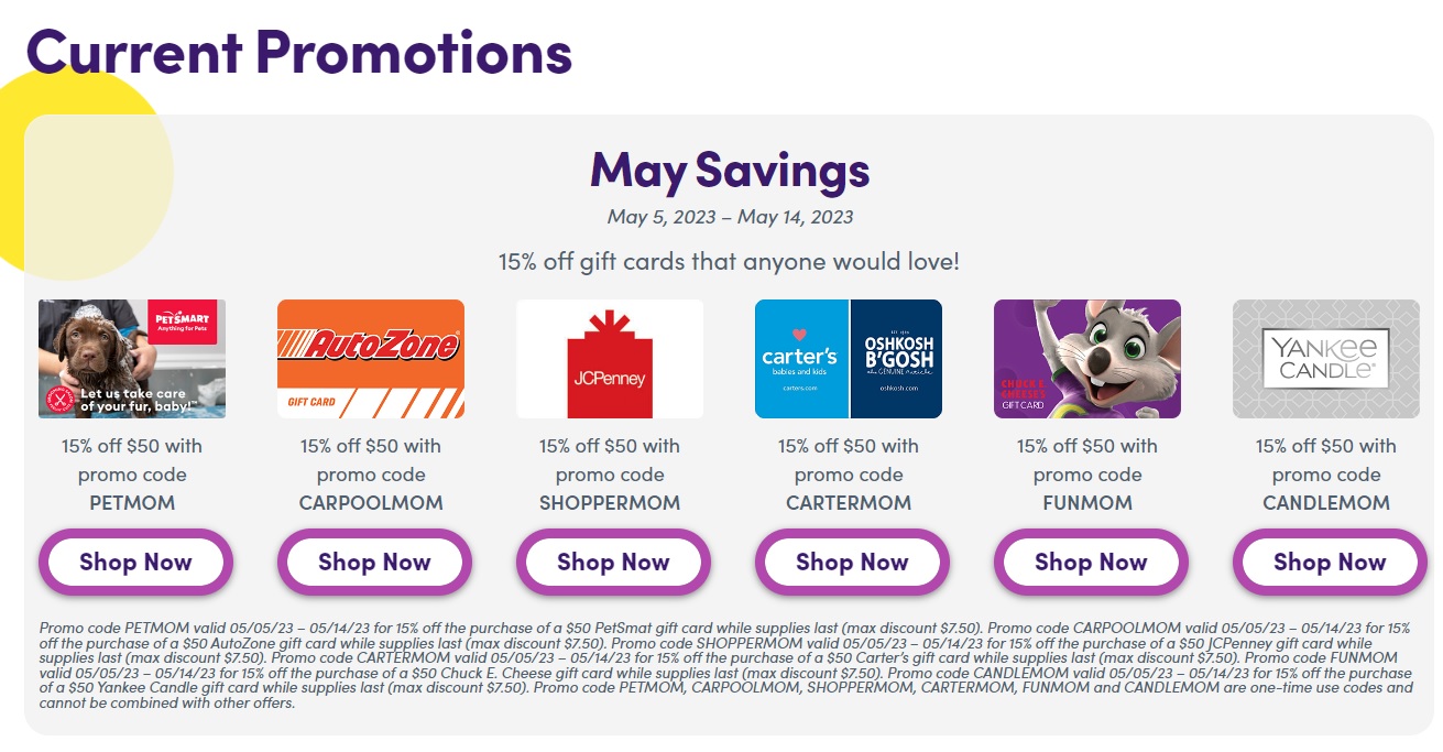 (EXPIRED) Save 15 On Select 50 Gift Cards (PetSmart