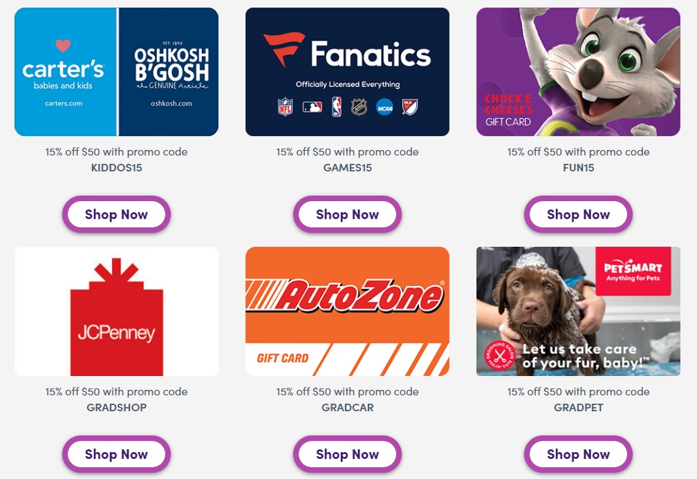 (EXPIRED) Save 15 On Select Gift Cards (PetSmart