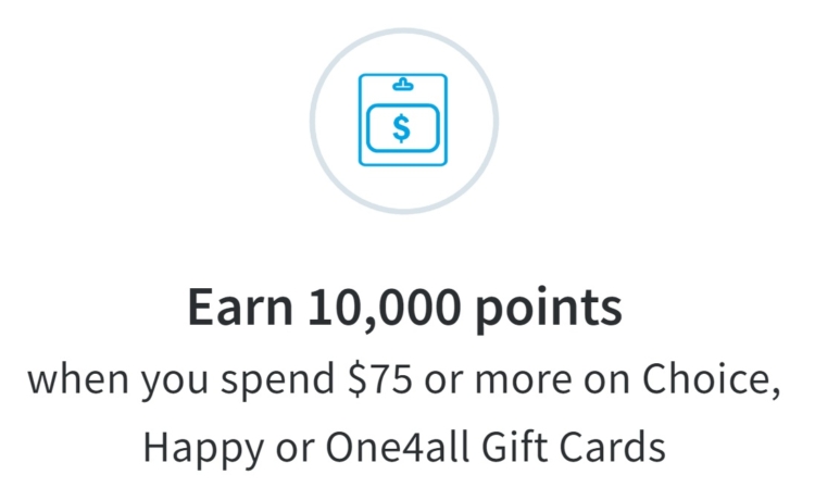 Meijer Choice Happy One4All Spend $75 Get 10,000 Points