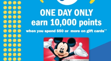 Meijer gift card deal $50 gift card 10,000 points